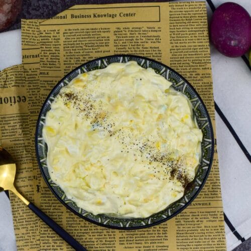 Simple and creamy egg salad