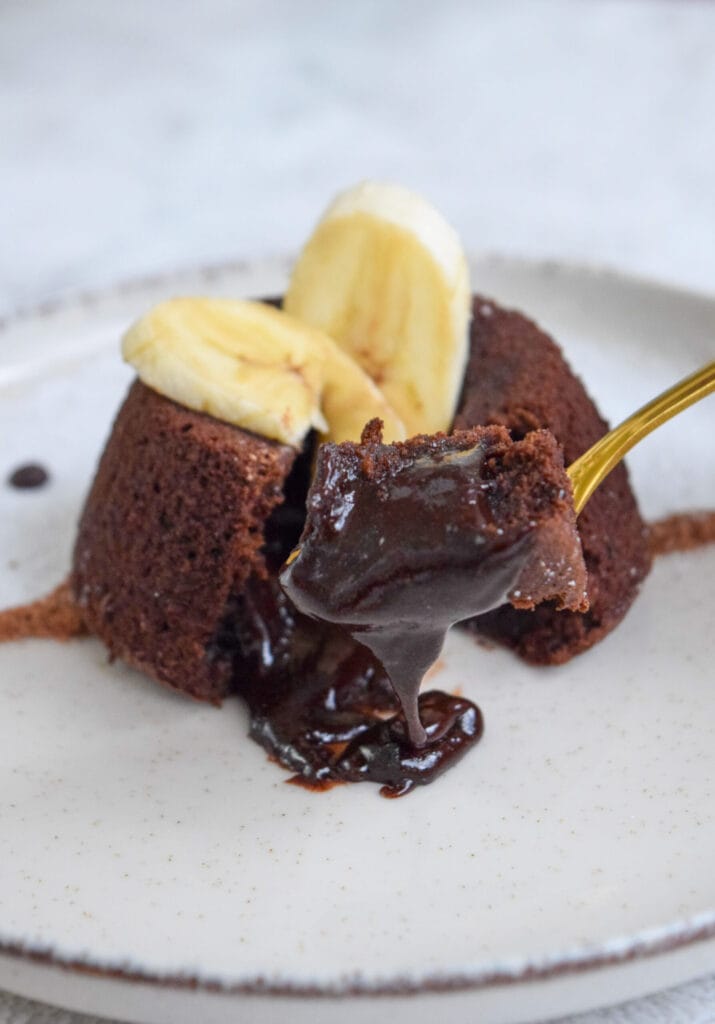 Rich and decadent chocolate lava cake